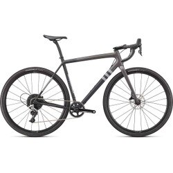 Specialized Crux Comp Bike in Smoke Black and Clear Gray